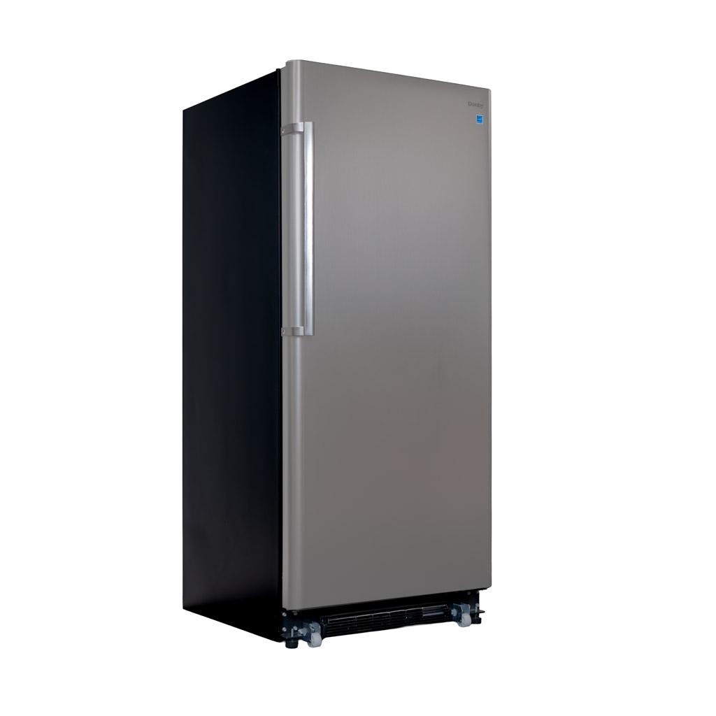 Danby Designer 16.7 cu. ft. Upright Freezer in Stainless Steel Look