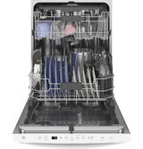 GE® ENERGY STAR® Top Control with Stainless Steel Interior Dishwasher with Sanitize Cycle & Dry Boost with Fan Assist