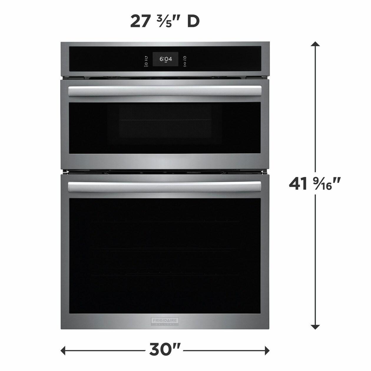 30" Electric Wall Oven and Microwave Combination