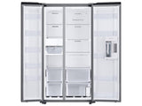 Bespoke Counter Depth Side-by-Side 23 cu. ft. Refrigerator with Beverage Center™ in White Glass