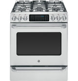 GE Cafe™ Series Slide-In Front Control Dual-Fuel Range with Baking Drawer