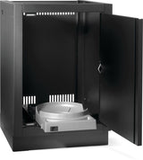 OASIS Propane Tank Cabinet and Integrated Heat Protection Shield, Matte/Matt Black