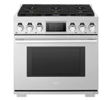 36-inch Dual-Fuel Pro Range with Six Burners