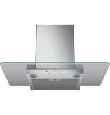 Café™ 30" Wall-Mount Glass Canopy Chimney Hood