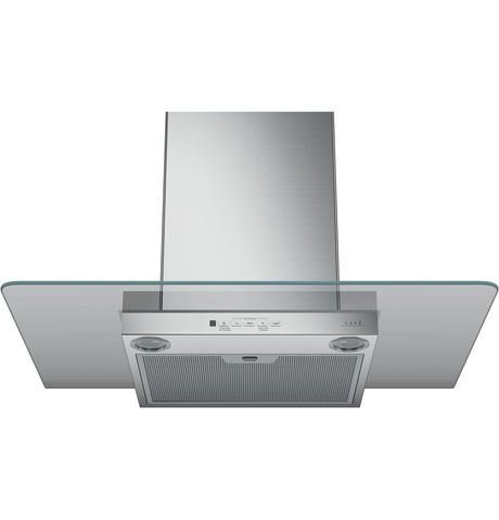 Café™ 30" Wall-Mount Glass Canopy Chimney Hood