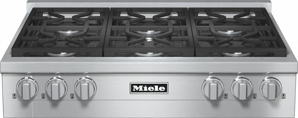 KMR 1134 LP RangeTop with 6 burners for professional applications