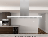 Luce Island, 90cm, SS, 600 CFM, ACT, LED