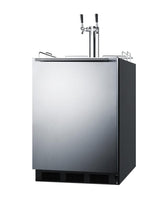 24" Wide Built-in Beer & Coffee Kegerator, ADA Compliant