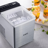 Avanti Speedy Ice Countertop Bullet Ice Maker - Stainless Steel / 5.82 cu. ft.