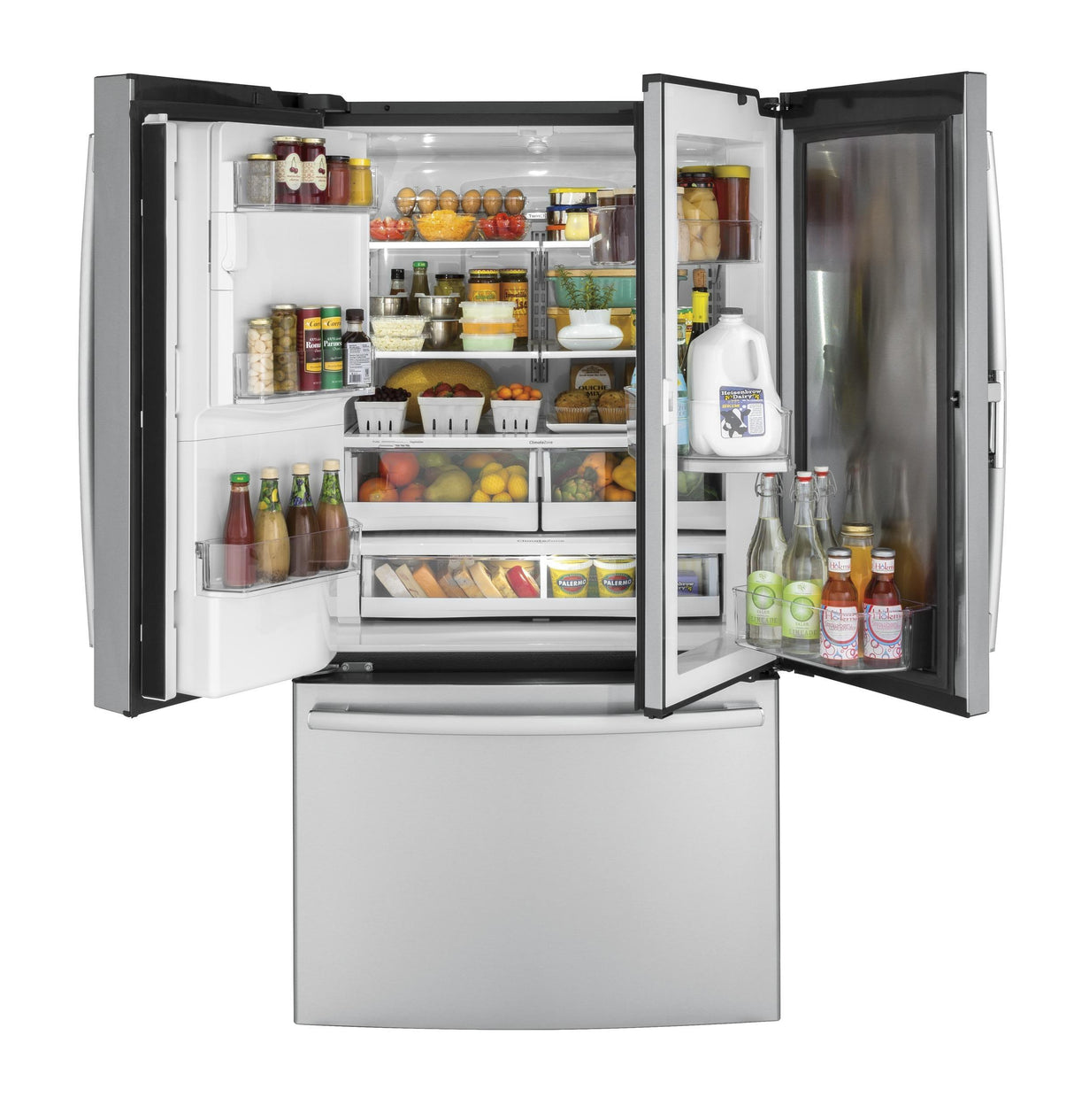 GE® 27.8 Cu. Ft. French-Door Refrigerator with Door In Door