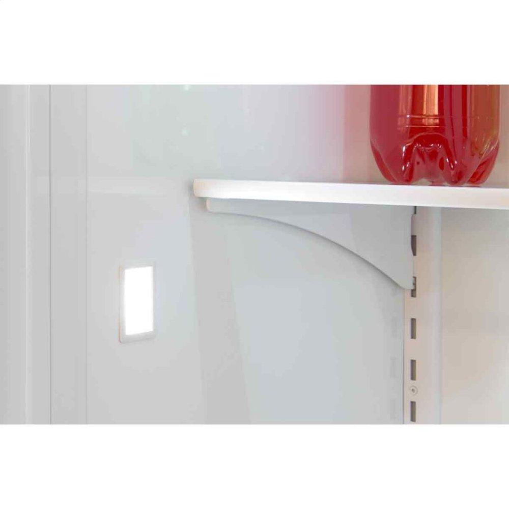 Marvel Professional Built-In 42" Side-by-Side Refrigerator Freezer - Marvel Professional Built-In 42" Side-by-Side Refrigerator Freezer - Stainless Steel Doors, Slim Designer Handles