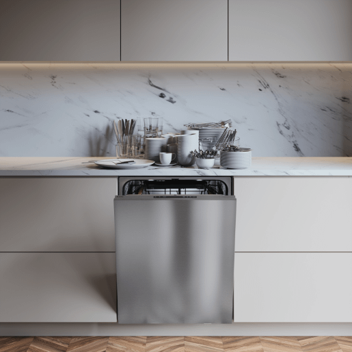 Dishwasher decor panel