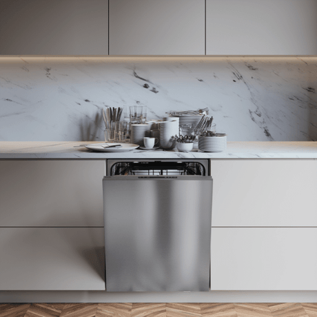 Dishwasher decor panel
