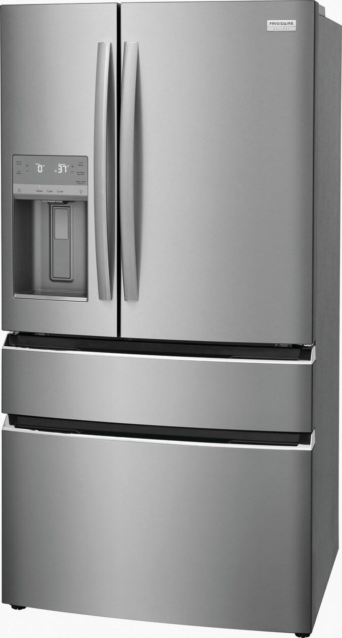22 Cu. Ft. Counter-Depth 4-Door French Door Refrigerator