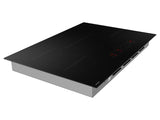 30" Induction Cooktop with Anti-Scratch Matte Glass and Sync Burners in Black