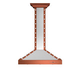 ZLINE 36" Designer Series Stainless Island Range Hood (KB2i-SCCXS-36)