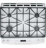 GE® 30" Slide-In Front Control Gas Range