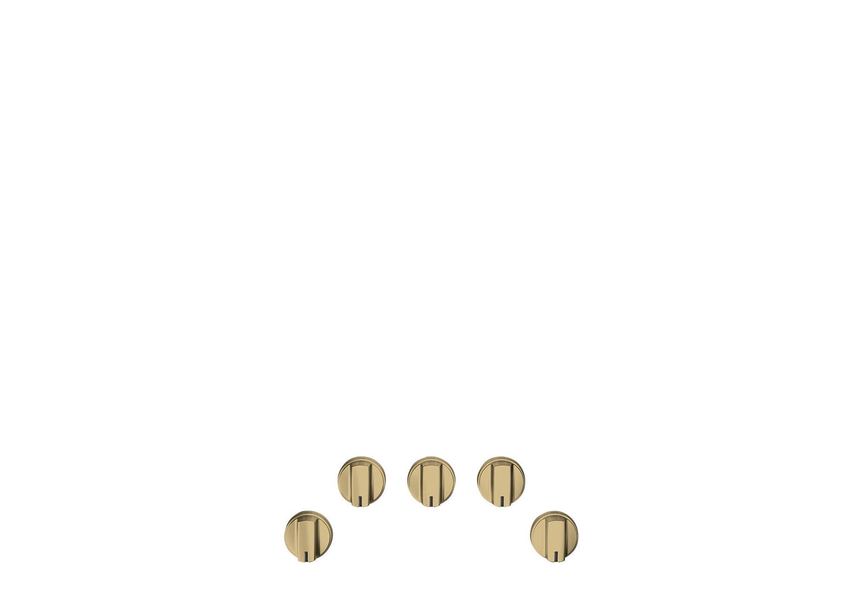 Café™ 5 Gas Cooktop Knobs - Brushed Brass