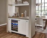 24 Inch Single Tap Overlay Panel Door Right Hinge Undercounter Beverage Dispenser