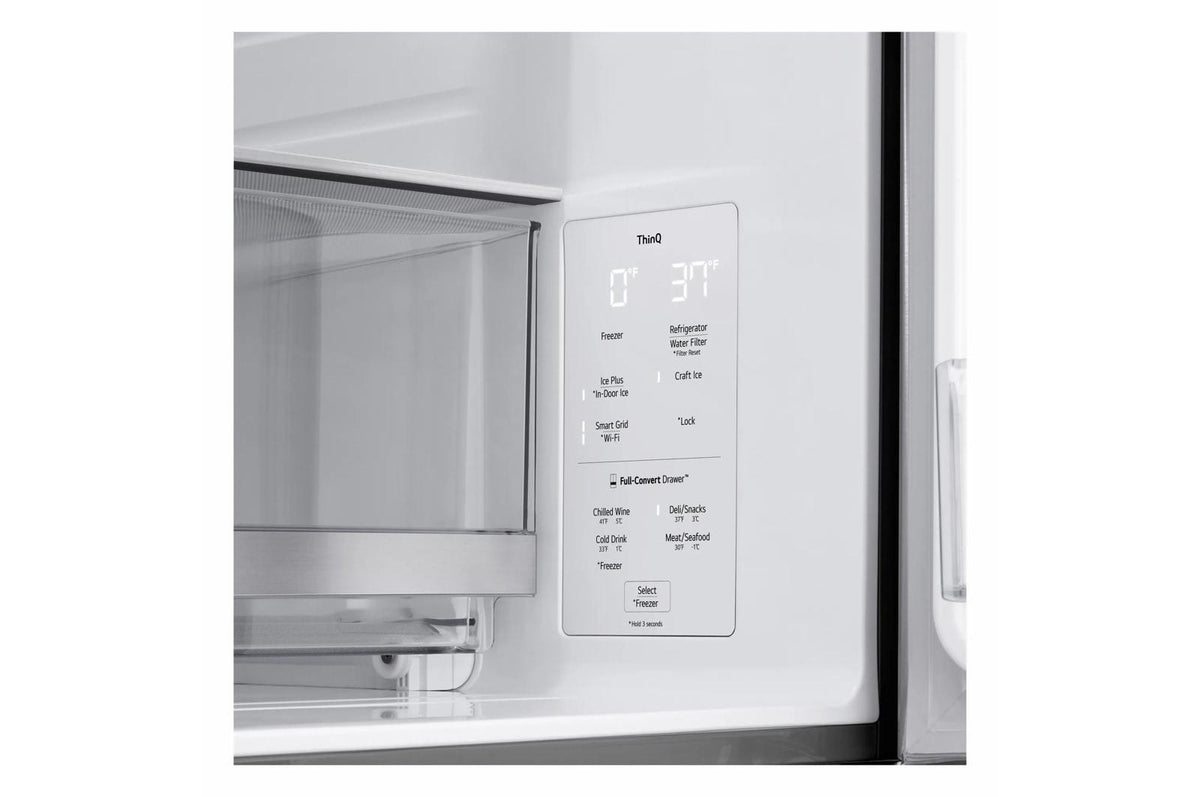 29 cu. ft. Standard-Depth MAX™ 4-Door French Door Refrigerator with Mini Craft Ice™ and Full-Convert Drawer™