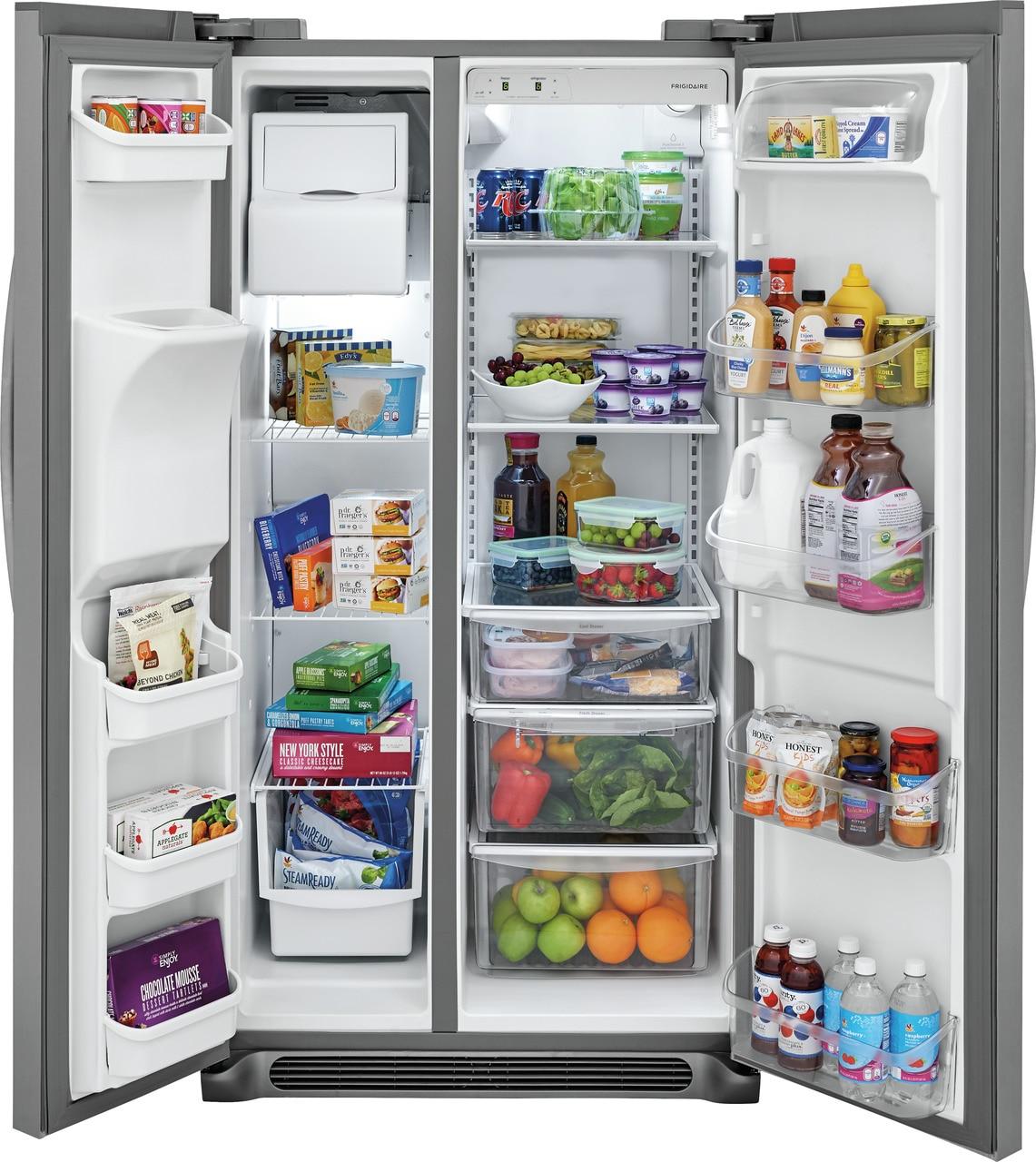 Frigidaire 25.5 Cu. Ft. Side-by-Side Refrigerator