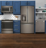 GE® Top Control with Plastic Interior Dishwasher with Sanitize Cycle & Dry Boost