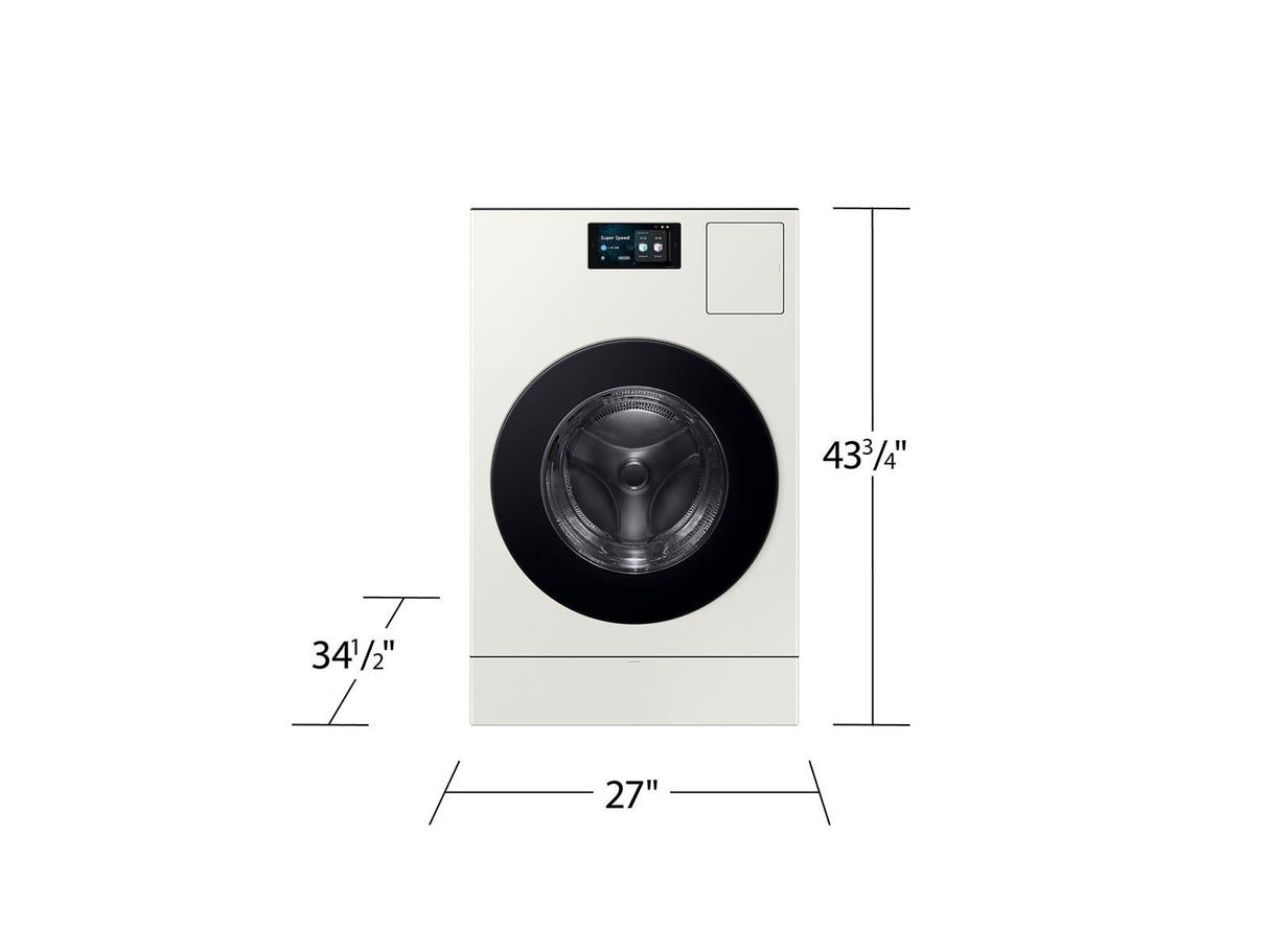 Bespoke AI All-in-One Vented Combo AI Home 7" LCD Display  AI OptiWash™ and Dry  5.3 cu.ft.