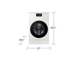 Bespoke AI All-in-One Vented Combo AI Home 7" LCD Display  AI OptiWash™ and Dry  5.3 cu.ft.