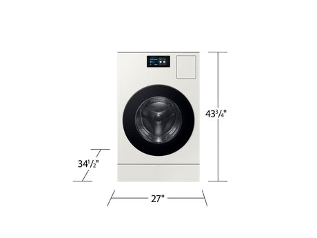 Bespoke AI All-in-One Vented Combo AI Home 7" LCD Display  AI OptiWash™ and Dry  5.3 cu.ft.