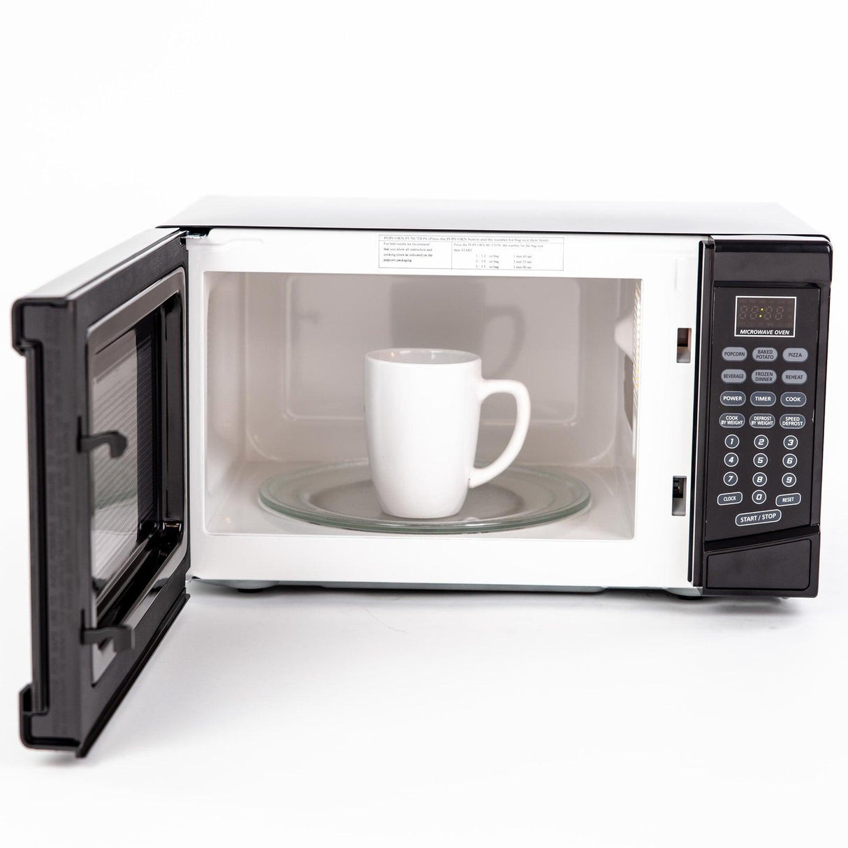 0.7 cu. ft. Microwave Oven - White / 0.7 cu. ft.