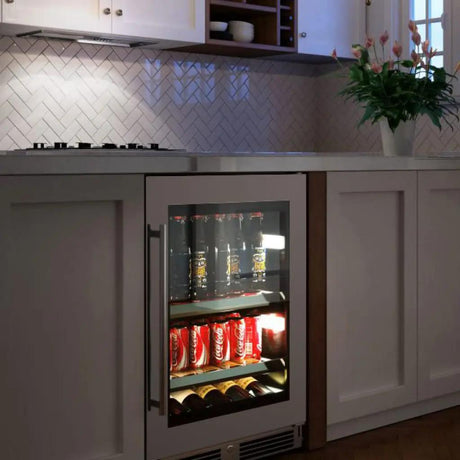 24" Beverage Center Panel Ready Glass RH