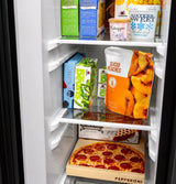 GE® 23.6 Cu. Ft. Counter-Depth Side-By-Side Refrigerator with Extra Tall Dispenser and In-Door Icemaker