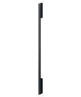 Square Fine Black Handle Kit for Integrated Single Door products 74" or 84" height