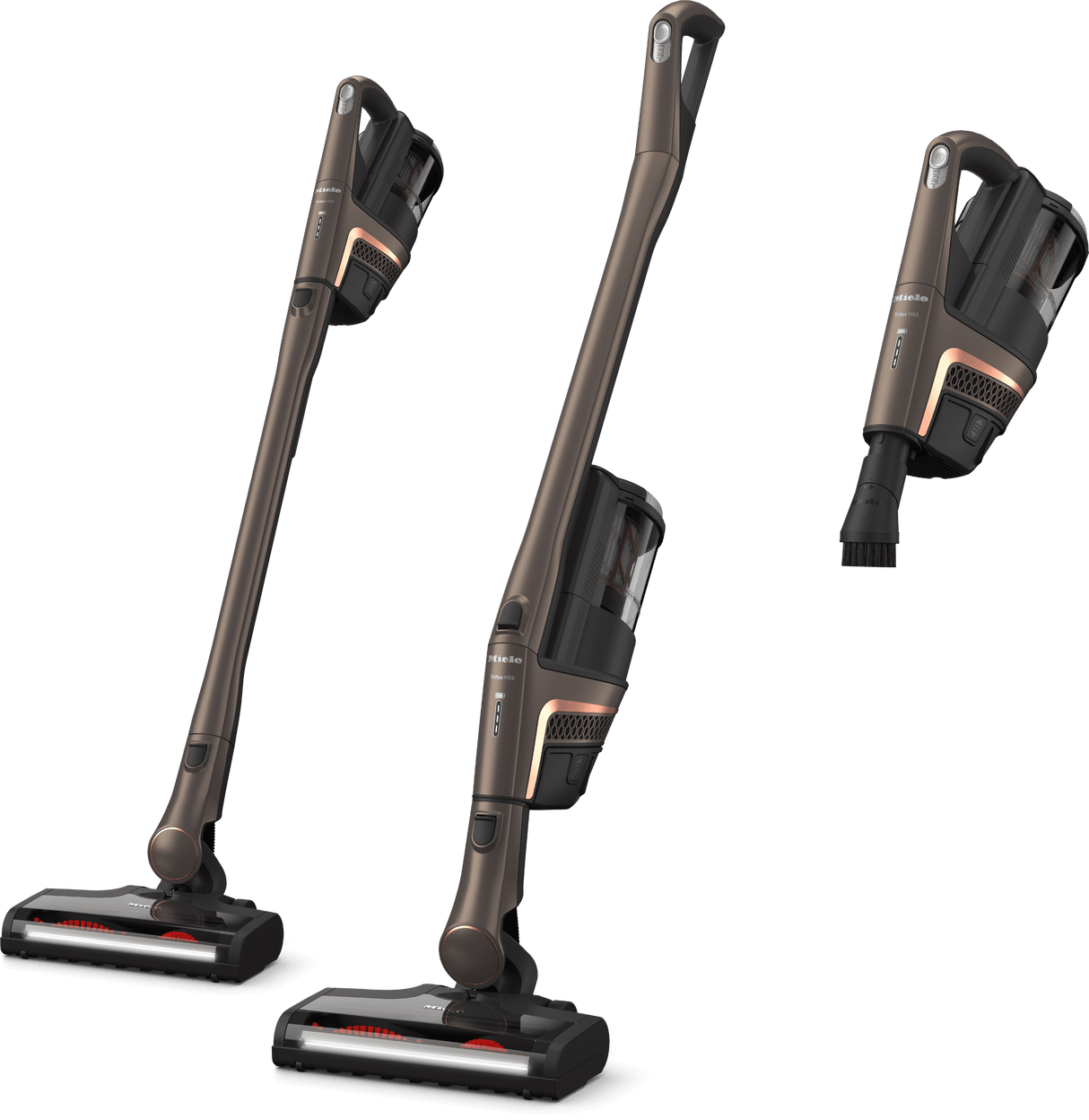 Triflex HX2 Pro Infinity grey PF - Cordless stick vacuum cleaner Consistently high suction power  up to 60+60 min runtime  LED light