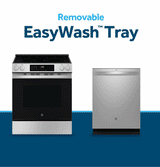 GE® ENERGY STAR® 30" Free-Standing Electric Convection Range with No Preheat Air Fry and EasyWash™ Oven Tray