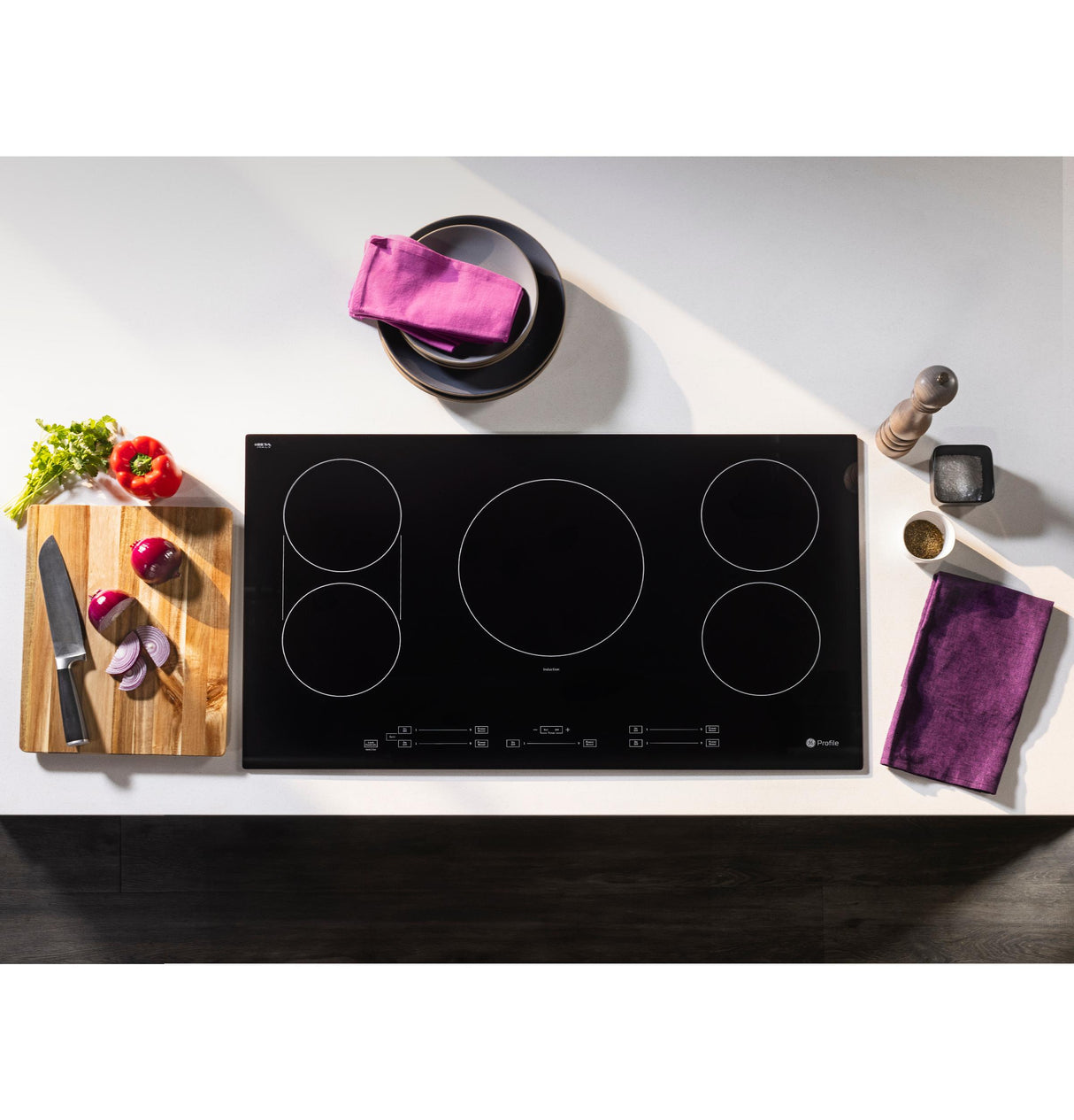GE Profile™ ENERGY STAR® 30" Built-In Touch Control Induction Cooktop
