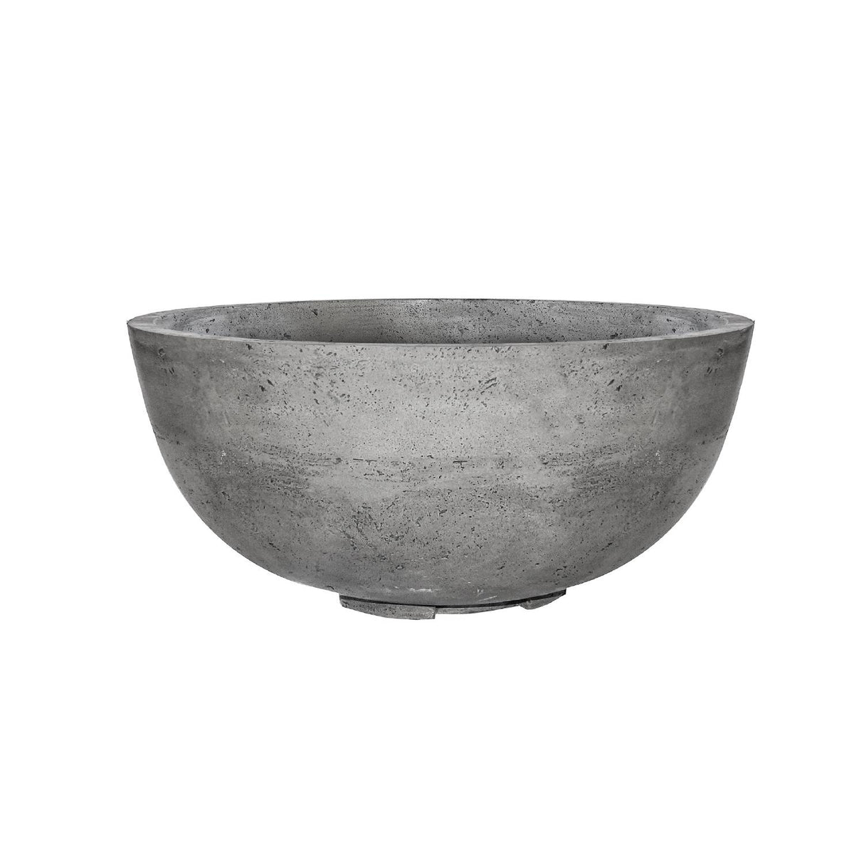 Fire bowl 39" Natural gas fired GFRC Gray