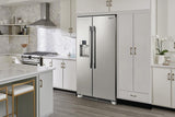 22 Cu. Ft. 36" Counter Depth Side by Side Refrigerator