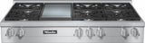 KMR 1356 G RangeTop with 6 burners and griddle for versatility and performance