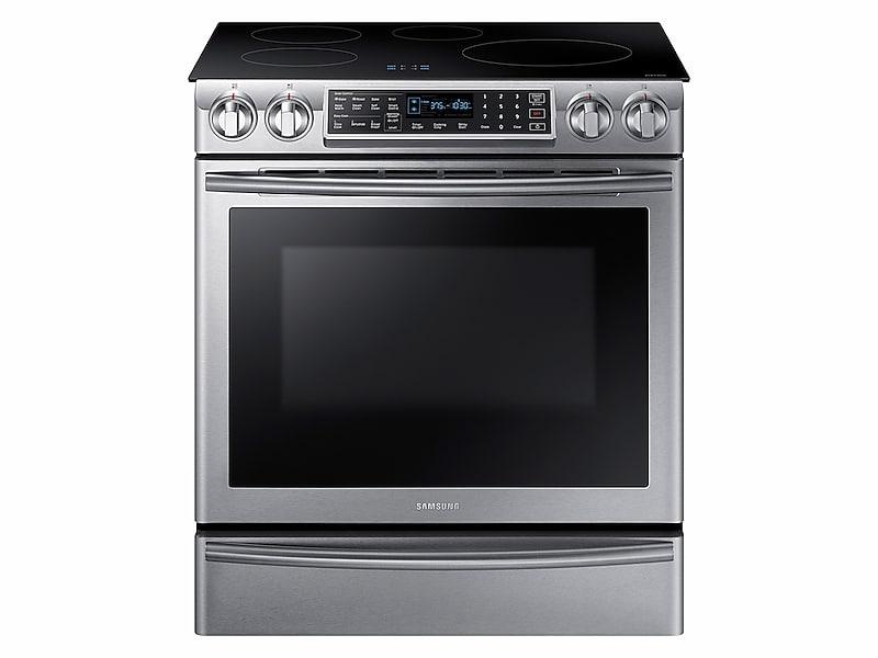 5.8 cu ft. Smart Slide-in Induction Range with Virtual Flame™ in Stainless Steel