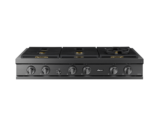 48" Rangetop, Graphite Stainless, Natural Gas/Liquid Propane