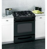 GE® 30" Slide-In Gas Range with Self-Cleaning Oven
