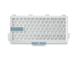 HEPA AirClean Filter with TimeStrip® - safely traps fine dust and allergens.