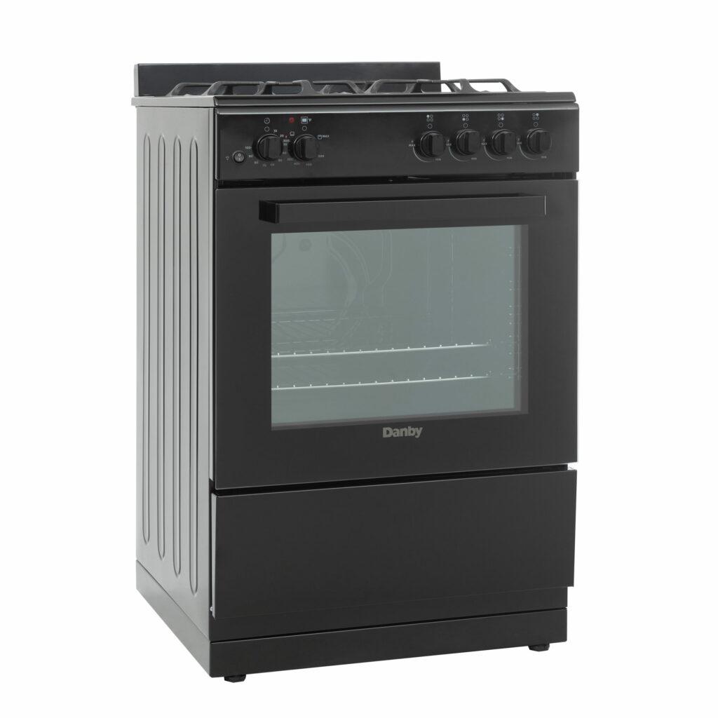 Danby 24" Wide Gas Range in Black