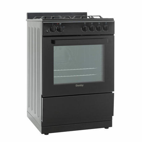 Danby 24" Wide Gas Range in Black