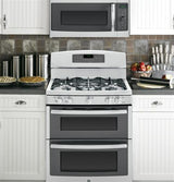 GE Profile™ Series 30" Free-Standing Gas Double Oven with Convection Range