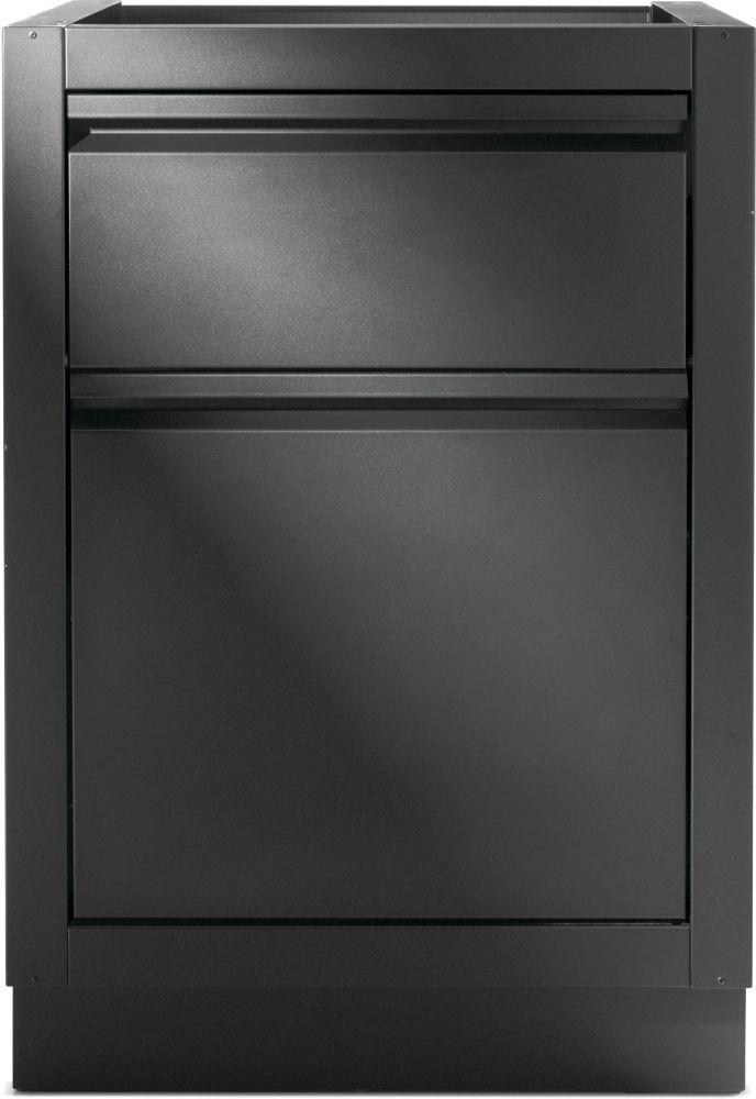 OASIS Waste Drawer Cabinet, Matte/Matt Black