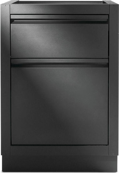 OASIS Waste Drawer Cabinet, Matte/Matt Black