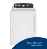 GE® 7.2 cu. ft. Capacity Gas Dryer with Spanish Panel and Up To 120 ft. Venting