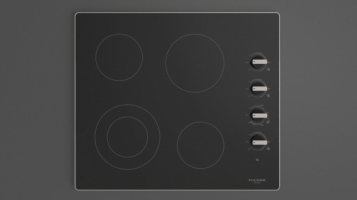 24" RADIANT COOKTOP WITH KNOBS
